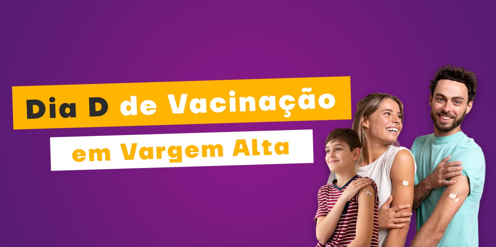 Dia D de Vacinação em Vargem Alta acontece neste sábado (15)
