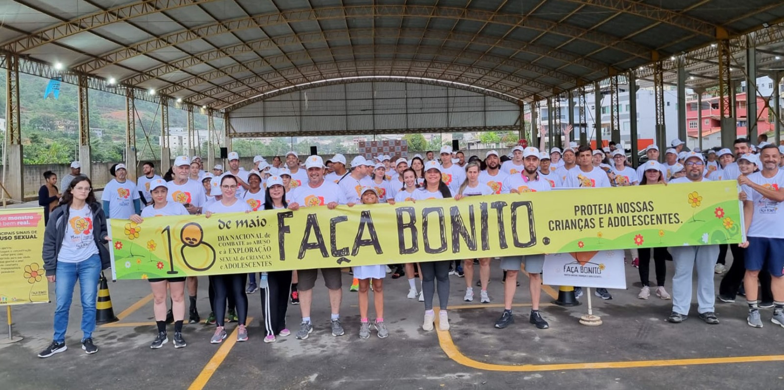 Caminhada e Corrida marca o mês de conscientização contra o abuso e a exploração sexual de crianças e adolescentes em Vargem Alta